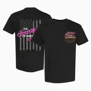 Men's Soft Smooth Short-Sleeve Round Neck Top, Classic American Muscle Apparel, "The Heartbeat Of America" Design, Gift For Car Enthusiasts