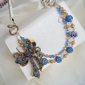 Embellished Purse Chain With Small Charms – Fun and Eye Catching for Summer Bags