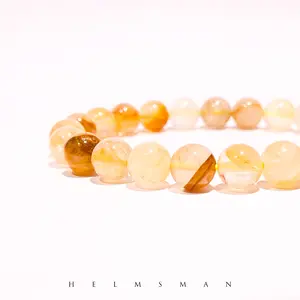 [Direct Buy] 1 Count gold healer quartz bracelet