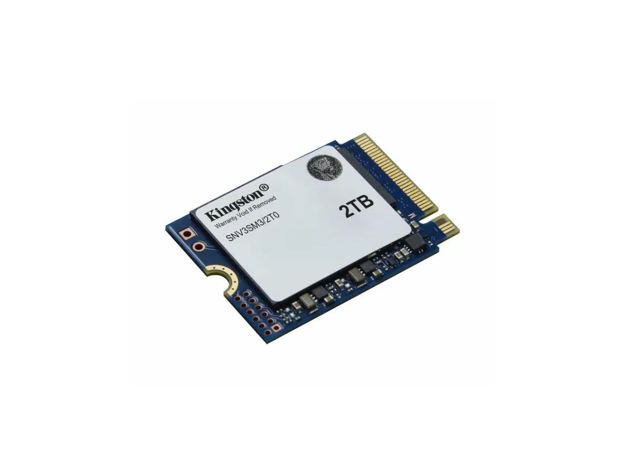 Kingston NV3 M.2 2230 2TB PCIe 4.0 x4 NVMe Internal Solid State Drive (SSD) SNV3SM3/2T0 Up to 6000 MB/s for Steam Deck
