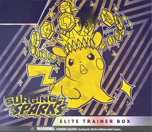 Pokémon TCG: Scarlet & Violet - Surging Sparks Elite Trainer Box