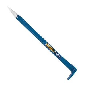 Estwing Gad Pry Bar - 18" Forged Geologist Tool with Pointed Tip & Chisel End