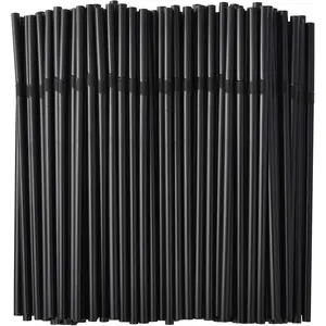 Flexible Drinking Straws, 100pcs Bendable Reusable Straws, Ideal for Home, Restaurant, Hotel, Beverage Shop Essentials