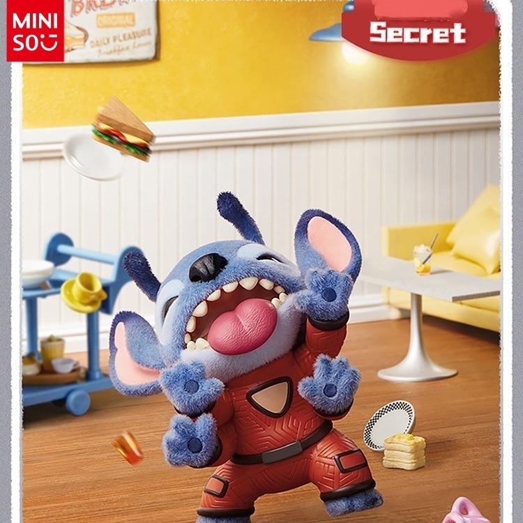 Disney Stitch Blind Box "Where Am I Naughty" Series Adorable Figurine For Gift Home Decoration ,For Kids & Woman, Holiday & Black Friday