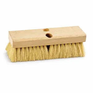 7" Tampico Bristle Roofer’s Brush for Coatings, Adhesives, & Jobsite Cleanup