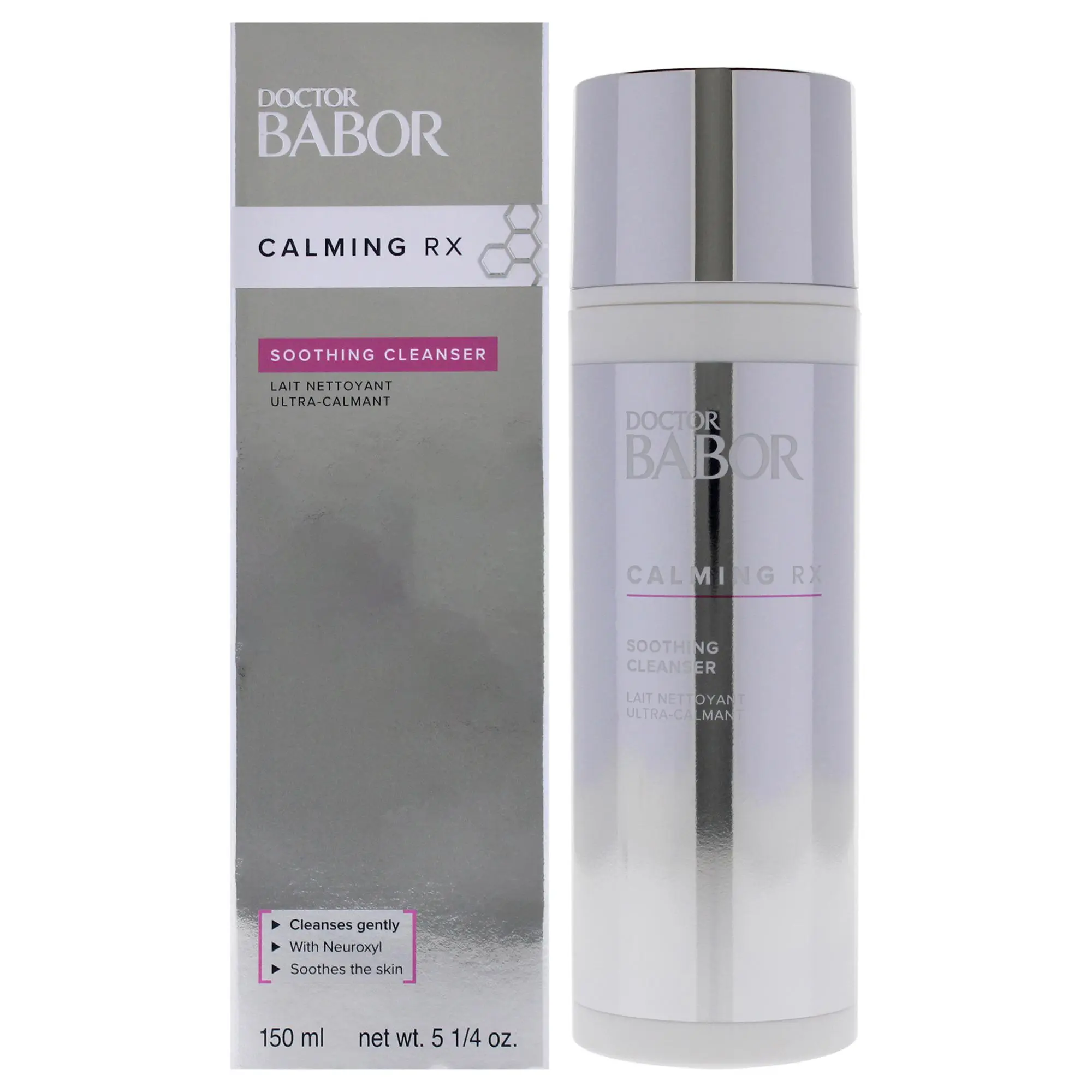 Babor Calming Rx Gentle Mild Soothing Facial Cleanser - 5.07 oz Facial Wash for Women (Beauty & Personal Care)