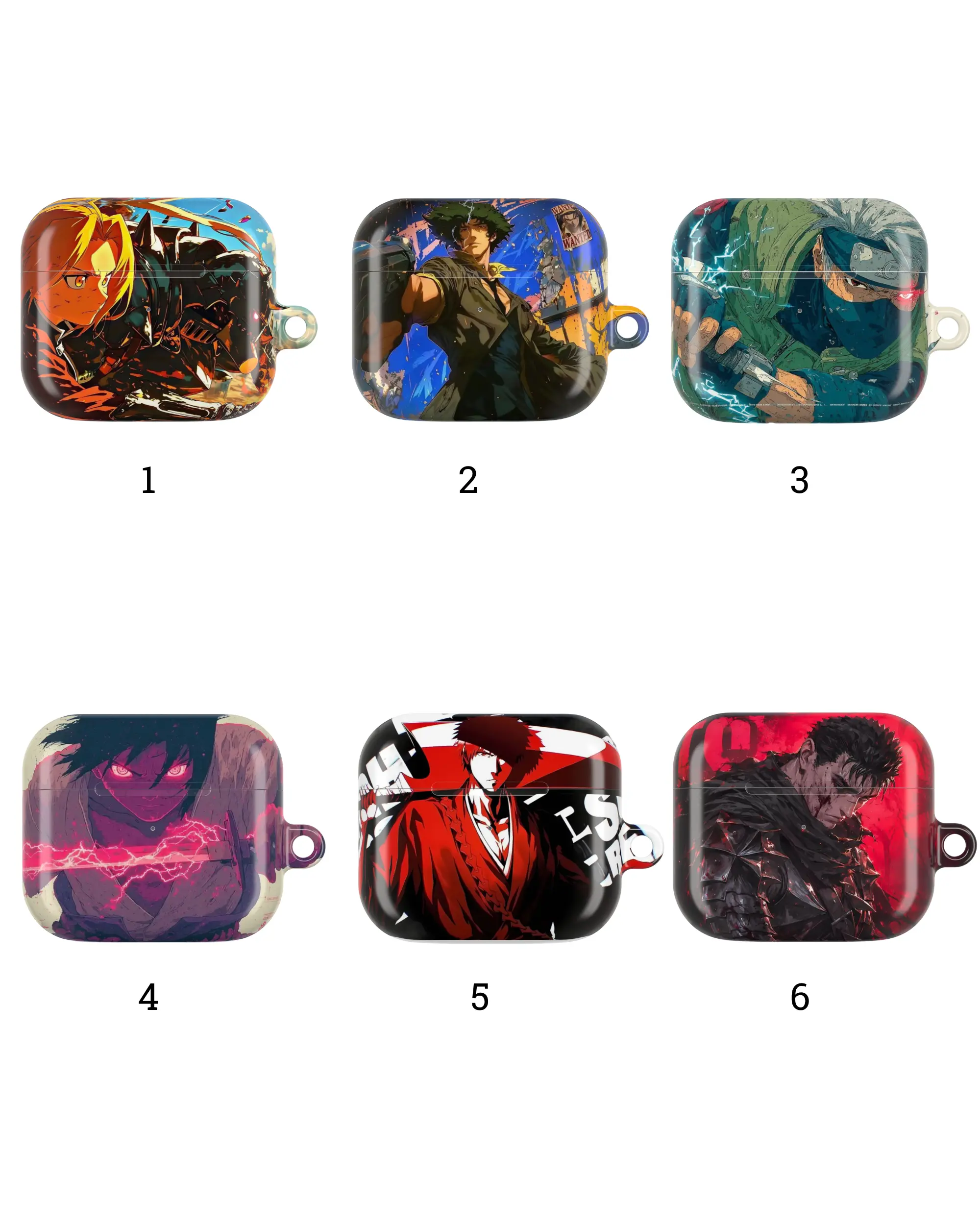 Anime Style v8 AirPods Case,  Aesthetic AirPods Pro Case, Style Cover, Gift for Anime Lover for AirPods Pro 1 2 3 , Airpod 1 2 3 4