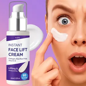 Collagen Instant Firming Cream - Firming Lift Light Beige, Smoothing Fine Wrinkles, Alcohol Free Formula, Suitable for All Light Beige Skin Types with Smooth Texture