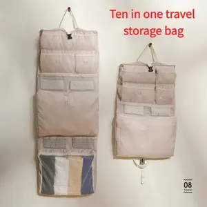 Simple hanging travel storage bag, fashionable and versatile, perfect for travel companions, essential for refined life, portable and large capacity, high aesthetic value, simple hanging travel storage bag, fashionable and versatile, perfect for trav