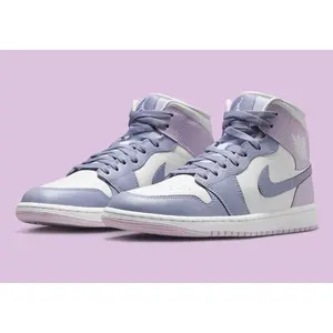 Women's Air Jordan 1 Mid "Indigo Haze" BQ6472-510