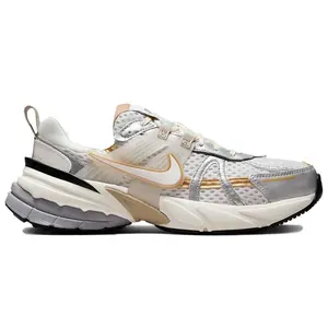 Nike V2K Run Khaki Metallic Silver (Women's) (women) by StockX