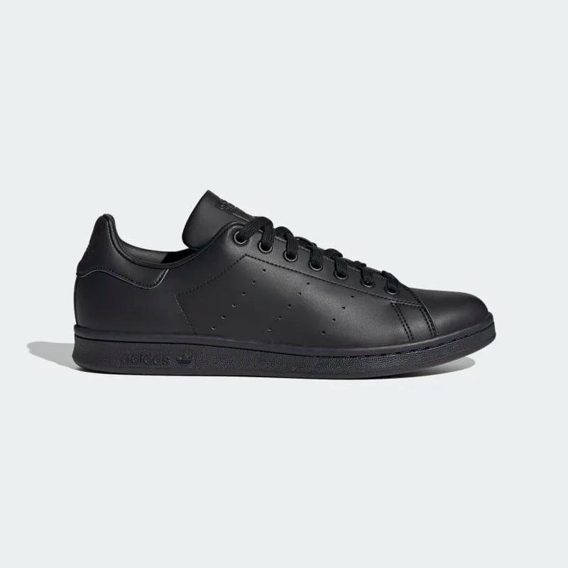 Adidas Stan Smith Men's Classic Sneakers with Black Laces and Rubber Sole