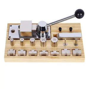 Bending Machine for Rings and Earrings, and Silver Color Shape Pressing Tool for Jewelry Making, Ideal for Crafting Rings and Earrings, Diy Beading Accessories