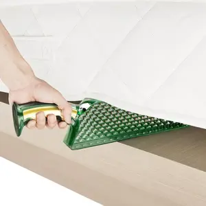 Mattress Lifter Wedge and Bed Maker Tool for Changing Sheets - Easy Lifter Mattress Riser for Bed Making - Helps Lift The Mattress and Hold The Mattress Alleviating   ()
