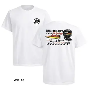 Mercury Racing Graphic Tee, Offshore Boat Racing Shirt, Vintage Powerboat Apparel, Soft Cotton Blend, High Performance Boating Lifestyle Tee for Men & Women, Perfect Gift for Boat Racing Fans, Fishermen, Gift For Him & Her
