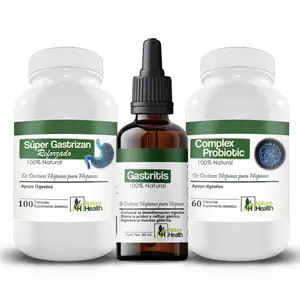 Gastritis Relief Protocol: Super Gastrizan + Complex Probiotic + Gastritis Drops