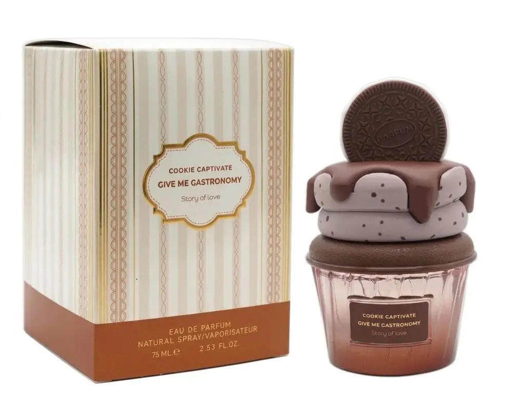 Story of Love Premium Eau De Parfum for Women 75ml, Warm Vanilla Cookie Gourmand Fragrance, Elegant Long Lasting Perfume, Luxury Dessert Inspired Bottle, Signature Scent Gift for Her