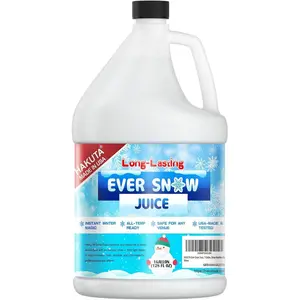 Hakuta Flakes Snow Machine Fluid, Long-Lasting Snow Juice 1 Gallon