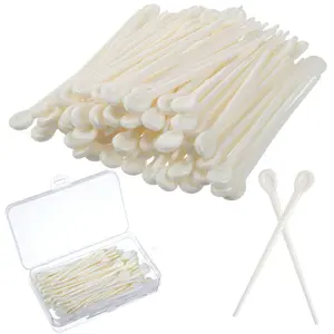 180 Pieces Brush Roller Pick Plastic Roller Pick Hair Curler Roller Pin for Hair Curling Styling Accessories for Christmas Valentine's Day Present(Blue)