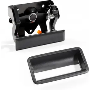 Tailgate Handle Latch and Bezel Trim，Tailgate Assist Compatible with 1988-2002 Chevy & GMC C/K 1500/2500/3500，Tailgate Handle OEM# 76105,77077,15991785,15991786