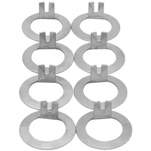 8-Pack 1 in Spindle Tang Washer - EZ Lube Spindle Compatible with 2000-7000 lbs Trailer Axles