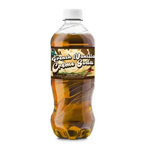 Exotic Pop Tropical French Vanilla Crème Soda, 20oz.