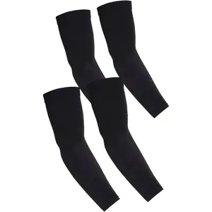 2 Pairs Arm Sleeves Compression UV Protection Cooling Sun Sleeves Tattoo Cover Up Basketball Arm Sleeves Football