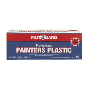 Berry Plastics 626260 9 x 400 ft. Dropcloth High Density Painters Plastic