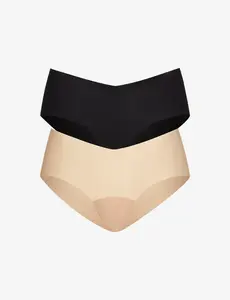 Invisible Rib One Size Girl Short 2-Pack