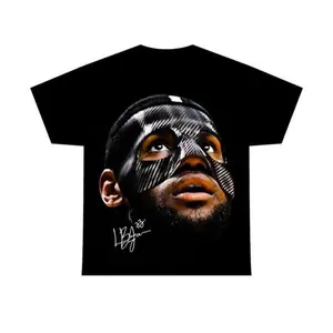 LeBron James Vintage 90s Style Graphic Tee - Rare Bootleg Jumbo Print Inspired by The Last Dance