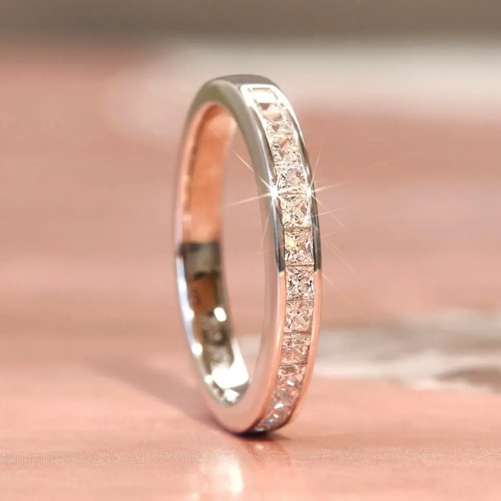1pc Womens Fashionable Exquisite Minimalist Ring Daily Matching Personalized Accessory Versatile Style for Daily Wear Ring Linked Skinny Wedding Promise Rings promise rings rings for women
