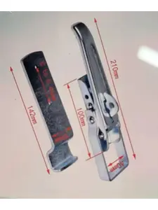 Trailer Lock Galvanized Steel Trailer Lift Gate Latch Trailer Pull Latch