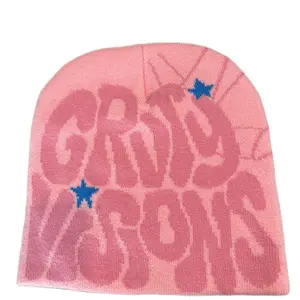 Gruty Vision Viral Beanie - Unisex, Knit, Warm Hat