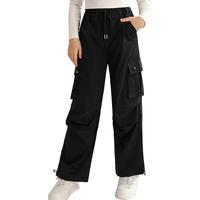 Drawstring Cuffs Black