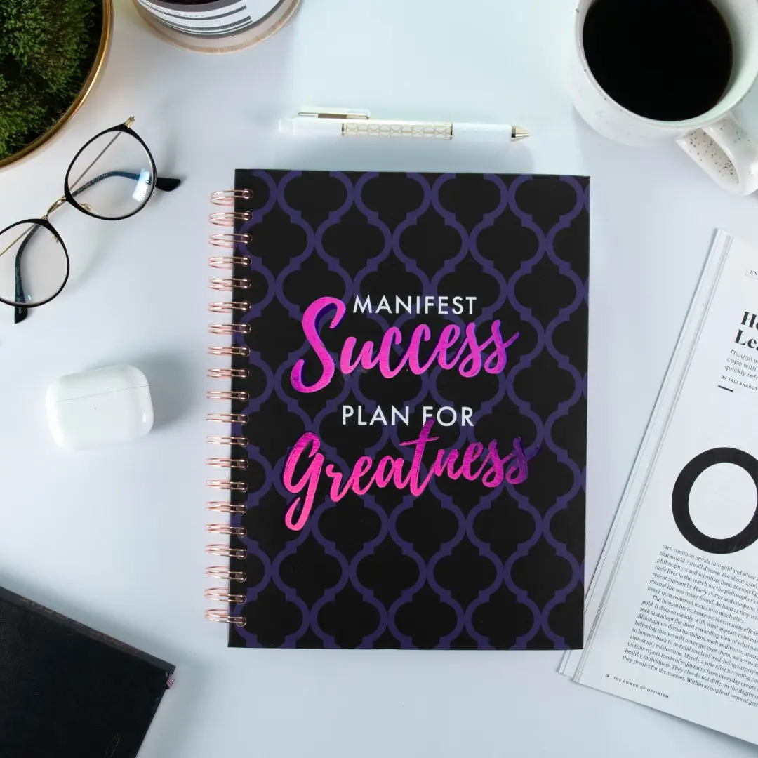 2025 My Posh Planner: (Large) Monthly/Weekly Planner, Budget Planner, Manifestation Journal, Gratitude Journal, Chic Calendar, Stickers & more!