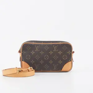 Pre-owned Louis Vuitton pvc Crossbody Bags Monogram Camera Bag Canvas Crossbody Bag BGP184937