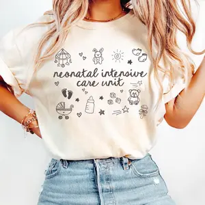 NICU Nurse Shirt, Whimsical Neonatal Intensive Care Unit TShirt, Trendy Nicu Nurse T-Shirt, Neonatal Nurse Gift