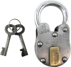 Antique 1912 RMS Titanic Model Heavy Duty Padlock – Vintage Nautical Collectible