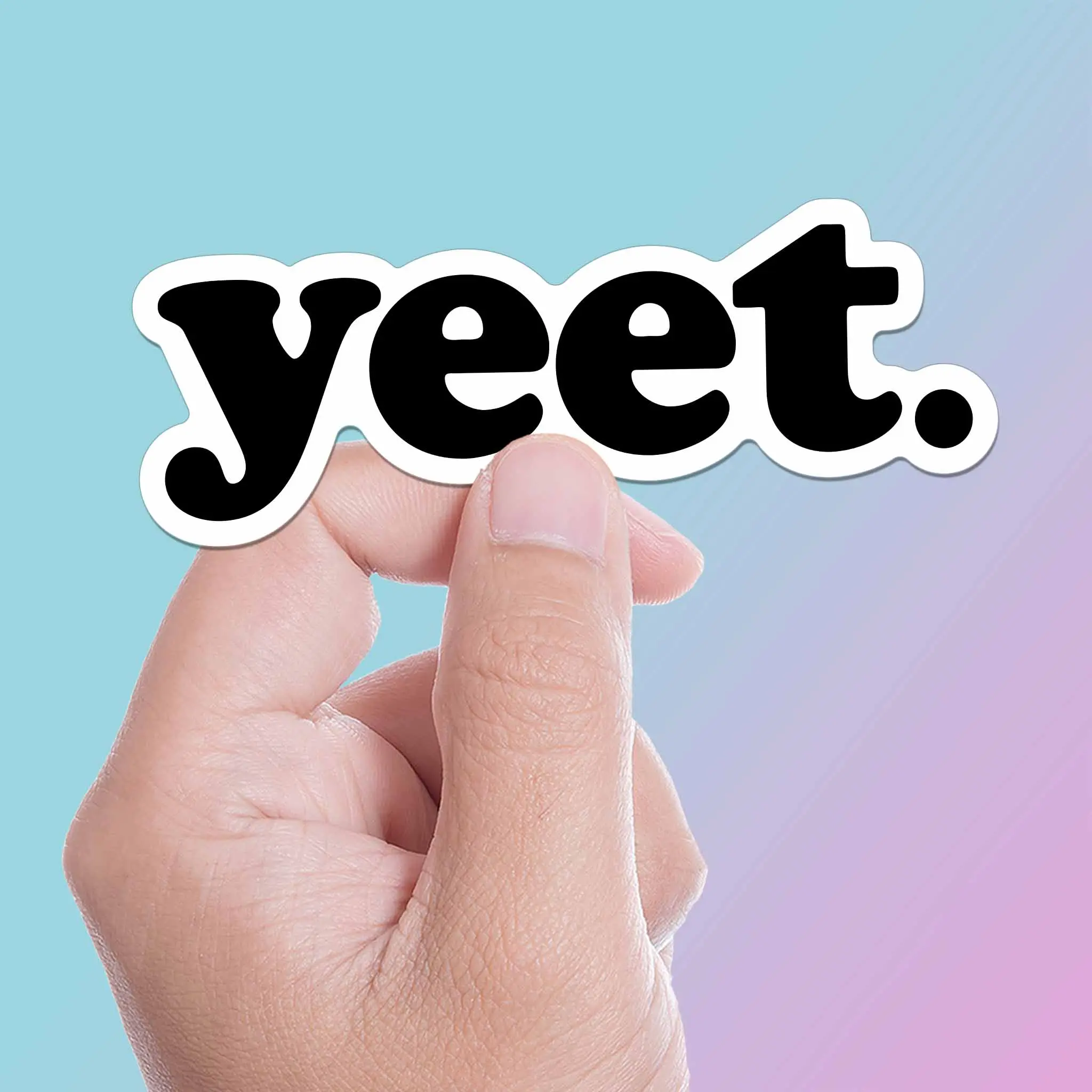 Yeet Sticker for Hydroflask - Funny Vine Meme Decals