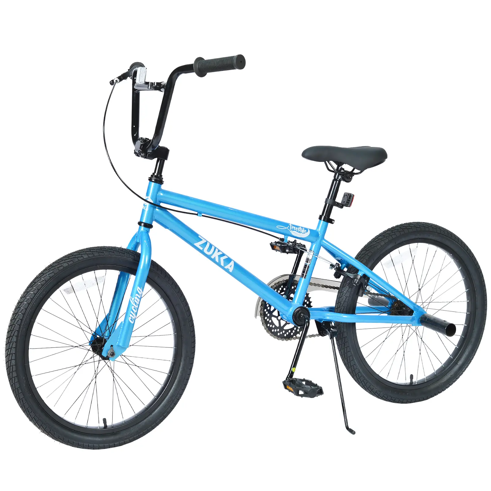 [Bellemave] 20-in Single Speed Bike - 11-in Aluminum Frame Bikes, Aluminum Rims, High Performance Tires, Safe Rear Caliper Brake, 85% Pre-Assembled with Installation Tools & Pedals for Pavement (170lbs Capacity)