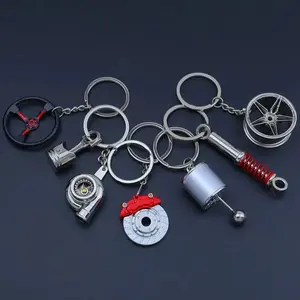 Car Themed Keychain, Creative Car Keychain for Car Lovers, Car Interior Decoration Accessories, Car Modification Culture Keychain, Gift Keychain
