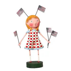 Fannie's Flags Lori Mitchell Figurine