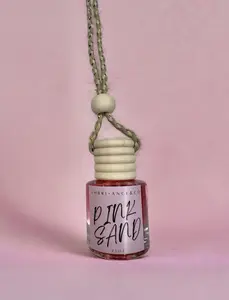 Pink Sand Scented Car Freshener, Long Lasting. Shimmer in each bottle. Ambri-ance & Co product