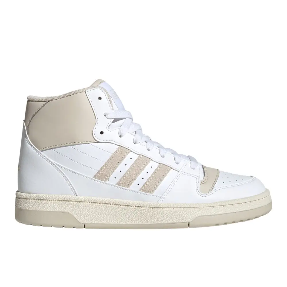adidas Womens Break Start Mid Sneakers Shoes Casual - White
