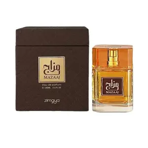 ZIMAYA EDP MAZAAJ Women's Perfume 3.4 FL OZ with Sweet Caramel, Spicy Sichuan Pepper, Warm Cinnamon, Musk, Patchouli & Amber Notes