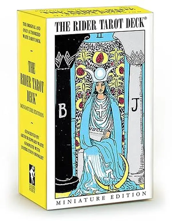 Rider-Waite Mini Tarot Deck — Pocket Size 78 Cards Miniature Edition Rider-Waite Mini Tarot Deck — Pocket Size 78 Cards Miniature Edition