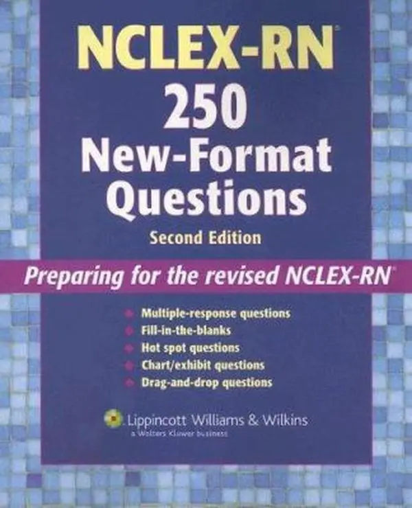 USED Book - NCLEX-RN 250 New-Format Questions (Nursing Review Practice) by Springhouse (Paperback) - english