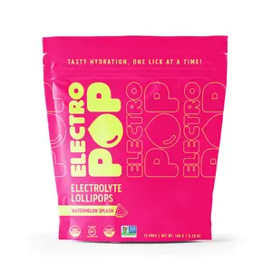 ElectroPop Electrolyte Lollipops – Hydration Candy with Electrolytes and Vitamins – On-the-Go Hydration for Active Lifestyles