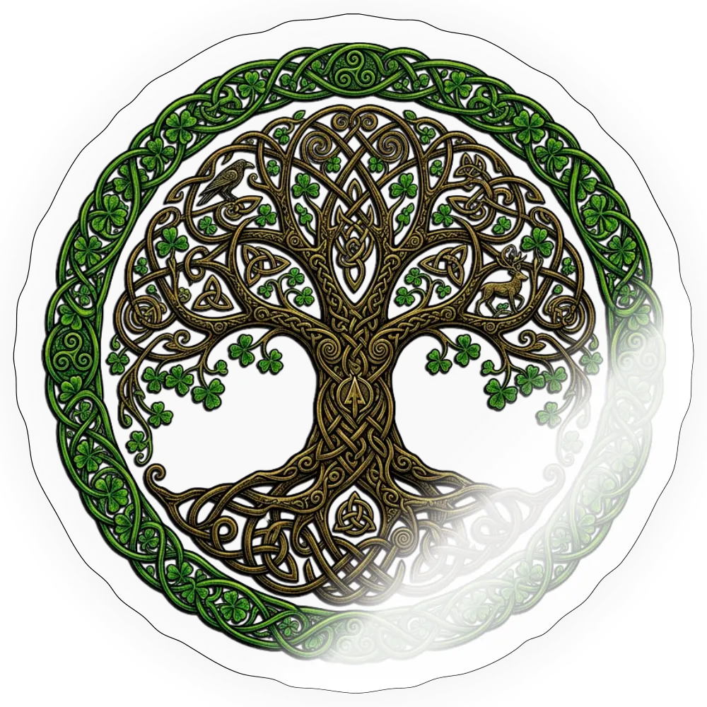 Celtic knot Tree of Life Sticker