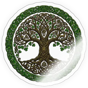 Celtic knot Tree of Life Sticker